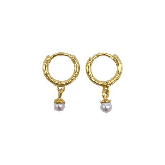 (Pre-Order)Tiny Pearl Earrings